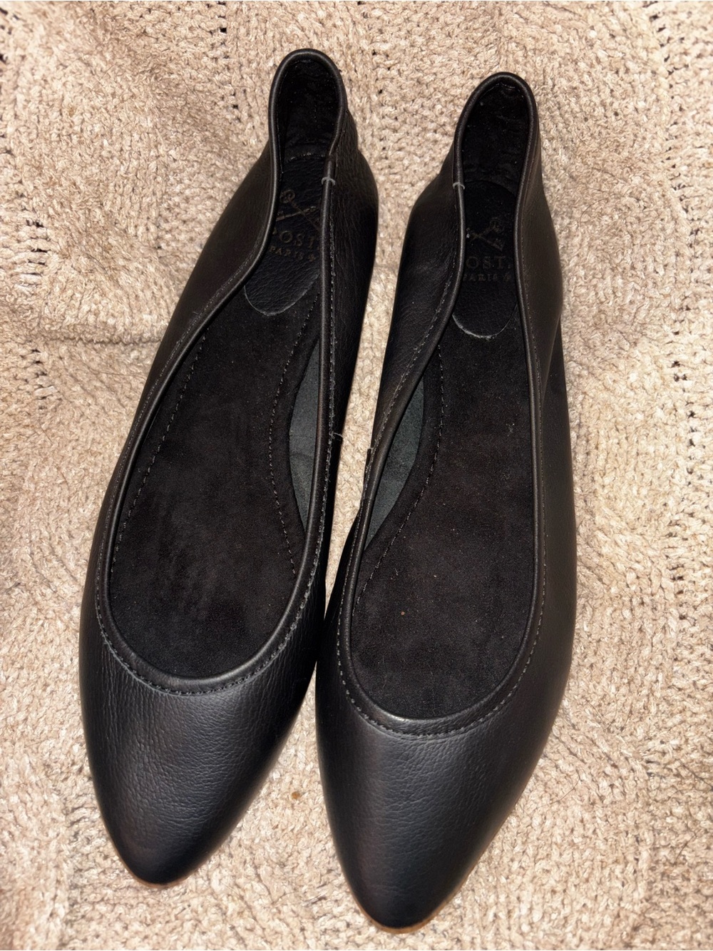 Classic Black Women’s Pointed Ballet Flats